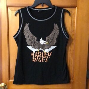 Black Harley Angel, Tank Top Lge.